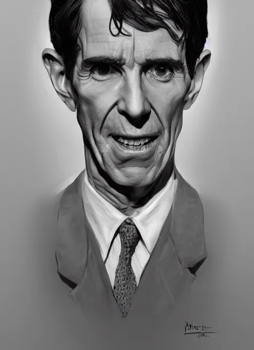 Image similar to portrait of Norman Bates from Psycho (1960), highly detailed, centered, solid color background, digital painting, artstation, concept art, smooth, sharp focus, illustration, Jason Edmiston, donato giancola, Joseph Christian Leyendecker, Les Edwards, Ed Repka, WLOP, Artgerm