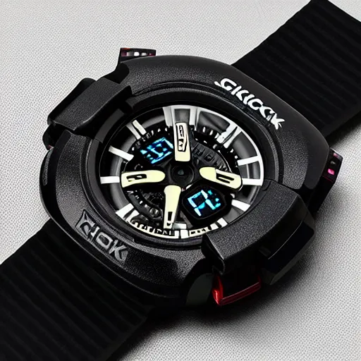 Image similar to gshock ga 2100 design by kikuo ibe