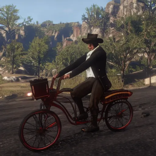 Image similar to Fancy posh bicycle in Red Dead Redemption 2