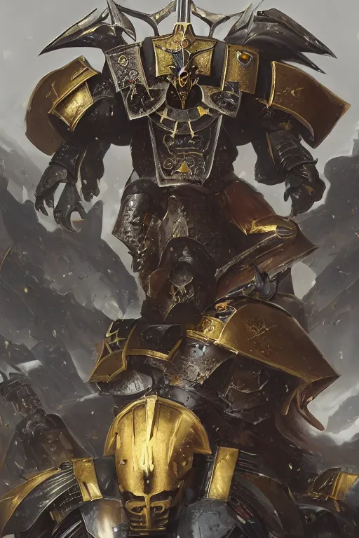 Image similar to queen portrait heros warhammer 4 0 k horus heresy fanart - the primarchs emperor by johannes helgeson animated with vfx concept artist & illustrator global illumination ray tracing hdr fanart arstation zbrush central hardmesh 8 k octane renderer comics stylized