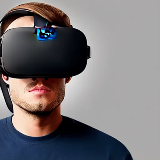 Image similar to a leaked photo of next-gen oculus quest