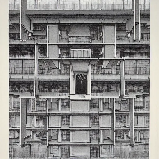 Image similar to lifts, by m. c. escher