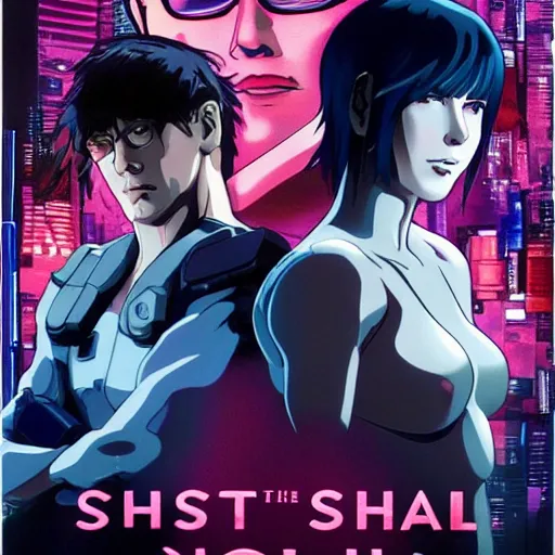 Prompt: ghost in the shell