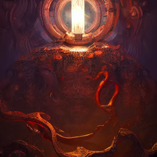 Image similar to magical artifact, intricate, artstation, dramatic lighting