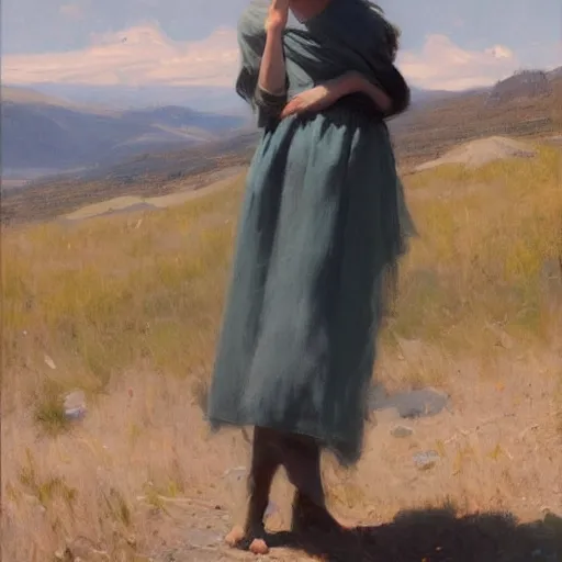 Prompt: Artwork by Jeremy Lipking