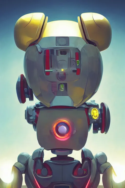 Image similar to metabots medabots medarotto medarot robot minimalist comics helmet mask neon cybereye, behance hd by jesper ejsing, by rhads, makoto shinkai and lois van baarle, ilya kuvshinov, rossdraws global illumination ray tracing hdr radiating a glowing aura