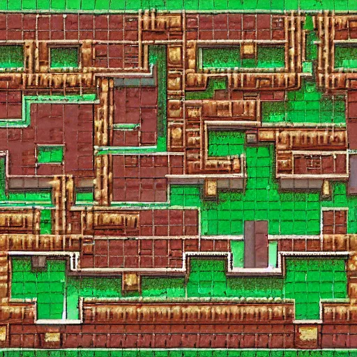 Image similar to tilemap unity3d topdown action rpg 16px x 16px water land and houses
