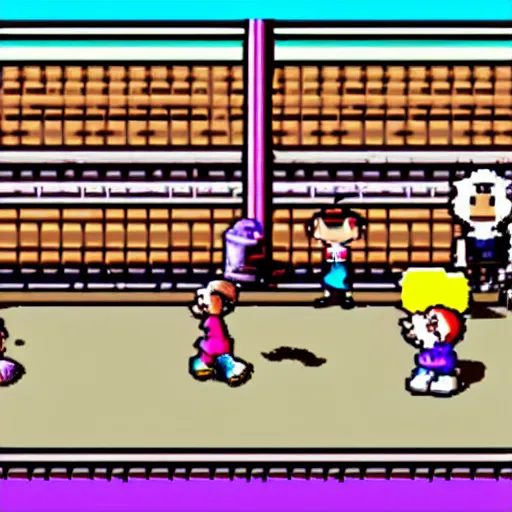 Image similar to earthbound snes screenshot