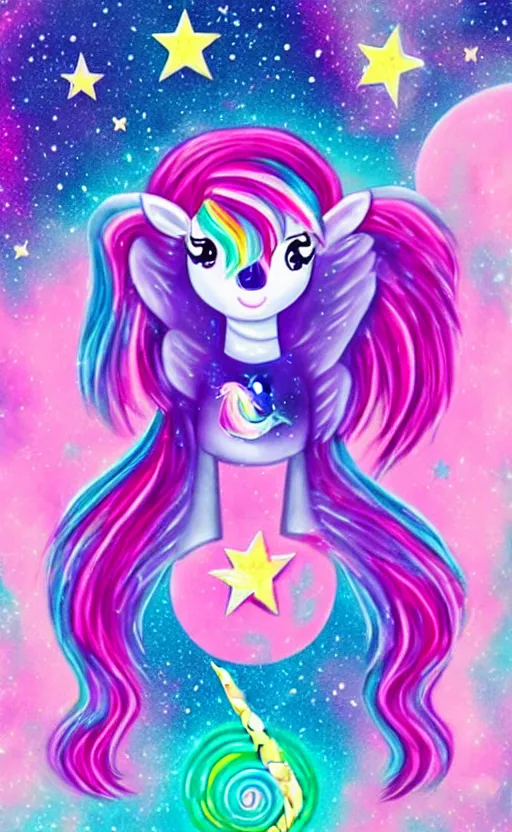 Image similar to 🦄🚀💕👽 star