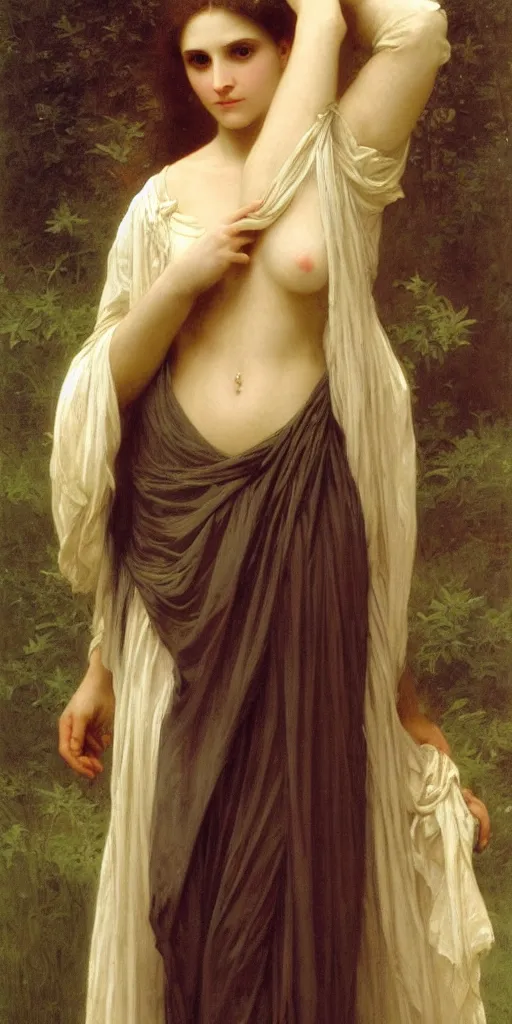 Image similar to The sorceress, painted by William-Adolphe Bouguereau