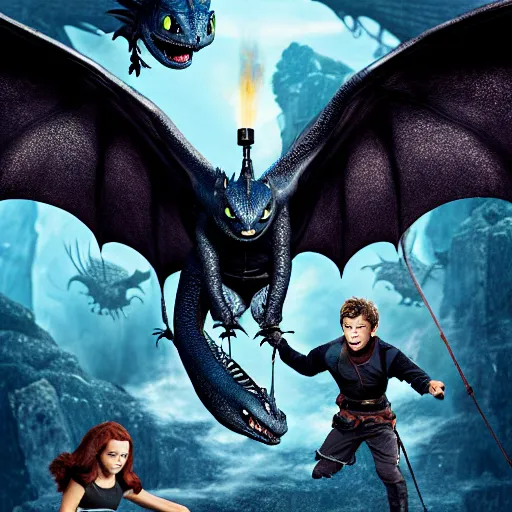 Prompt: how to train your. dragon