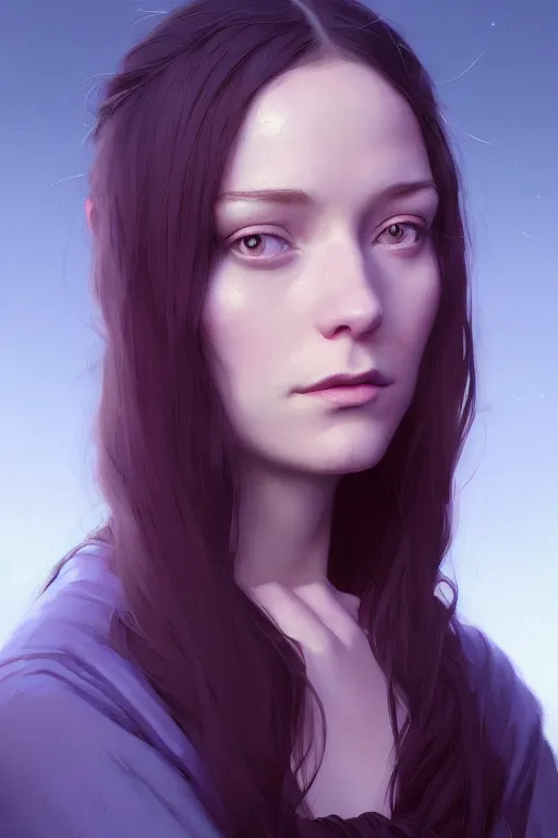 Image similar to beautiful portrait of a woman, negative no not mona lisa pose, gta v, stephen bliss, unreal engine, fantasy art by greg rutkowski, loish, rhads, ferdinand knab, makoto shinkai and lois van baarle, ilya kuvshinov, rossdraws, tom bagshaw, global illumination, radiant light, detailed and intricate environment