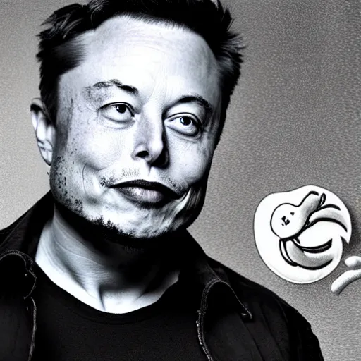 Image similar to elon musk as pepe