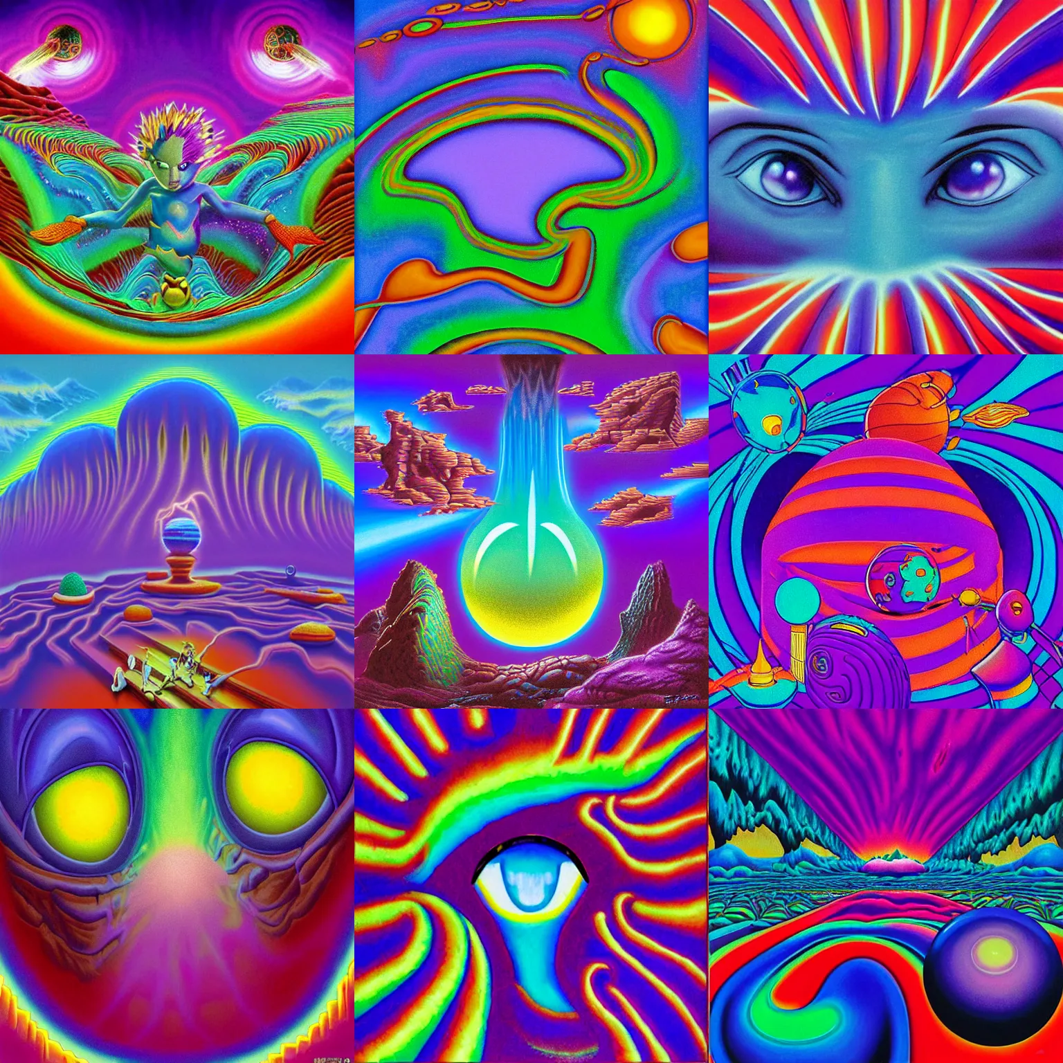 Prompt: dreaming of closeup sonic hedgehog portrait lava lamp claymation scifi matte painting landscape of a surreal alex grey, retro moulded professional soft pastels high quality airbrush art album cover of a liquid dissolving airbrush art lsd sonic the hedgehog swimming through cyberspace purple teal checkerboard background 1 9 8 0 s 1 9 8 2 sega genesis video game album cover