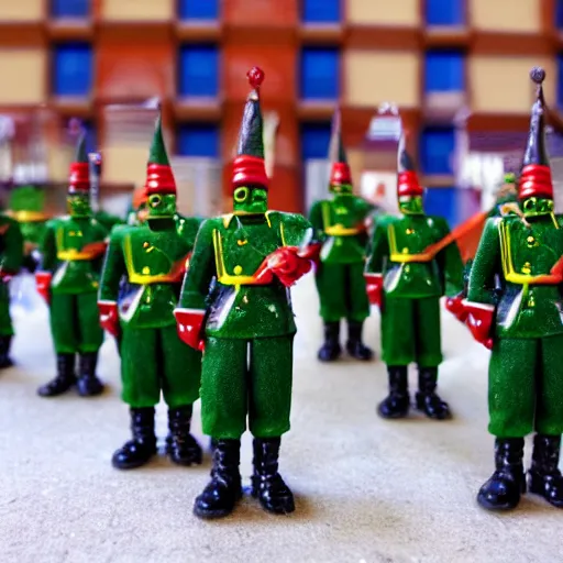 Image similar to toy soldiers