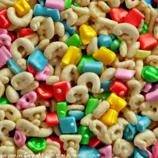 Prompt: christian lucky charms cereal n - 5