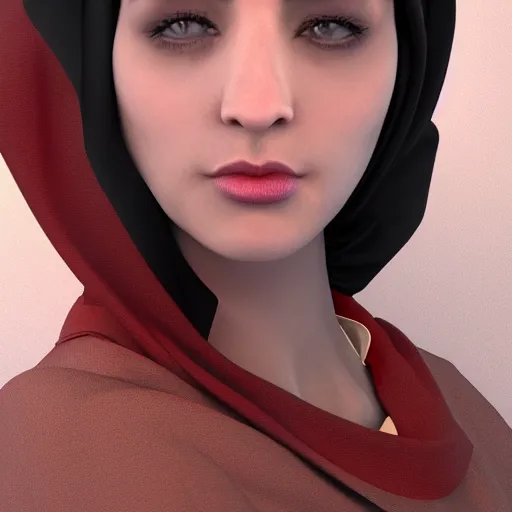 Prompt: Iranian nose, realistic, photo studio, HDR, 8k, trending on artstation