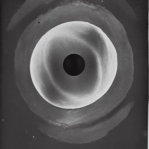 Image similar to by claude cahun, by brothers grimm insane, dull. a beautiful body art of a black hole. this hole appears to be a portal to another dimension or reality, & it is emitting a bright, white light. there are also stars & other celestial objects around it.