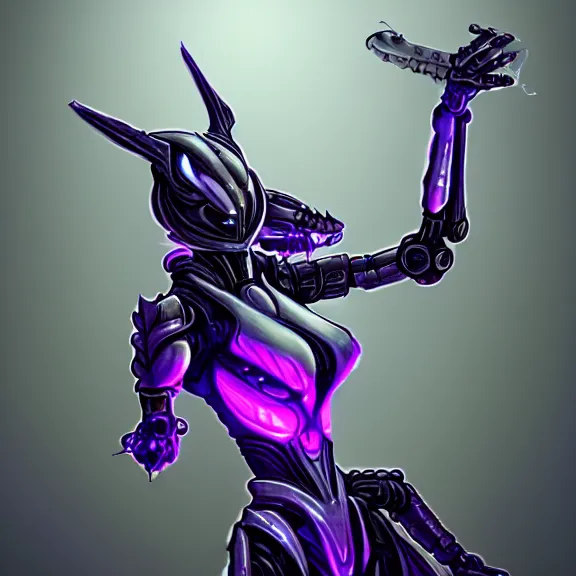 Image similar to extremely detailed mawshot of a giant beautiful stunning goddess anthropomorphic hot robot mecha female dragon, silver sharp streamlined armor, detailed hot maw, glowing Purple LED eyes, standing elegantly, eating and swallowing a tiny human, food pov, micro pov, vore art, dragon art, warframe fanart, Destiny fanart, macro art, furry art, furaffinity, DeviantArt, Eka's Portal, G6