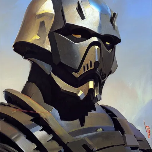 Prompt: greg manchess portrait painting of armored pablo picasso as overwatch character, medium shot, asymmetrical, profile picture, organic painting, sunny day, matte painting, bold shapes, hard edges, street art, trending on artstation, by huang guangjian, gil elvgren, ruan jia, randy vargas, greg rutkowski