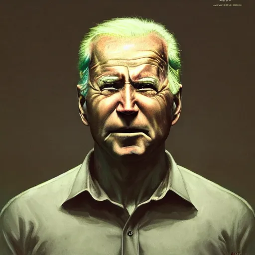 Prompt: a terrifying nature organic portrait of a joe biden!!! natural lighting art dawn. highly detailed. colourful. moody. artstation, 4 k, by gerald brom zdzisław beksinski, and ansel adams and studio ghibli, horror, lots of sakura flowers, lovely, desperate