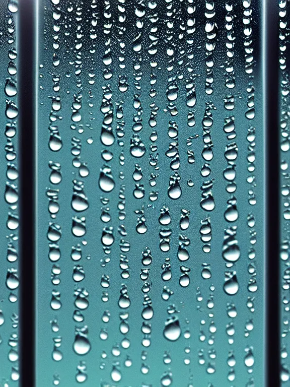 Prompt: professonal digital art highly detailed rain drops on a window pane in room, city in background, digital cgsociety wlop behance by pixiv,