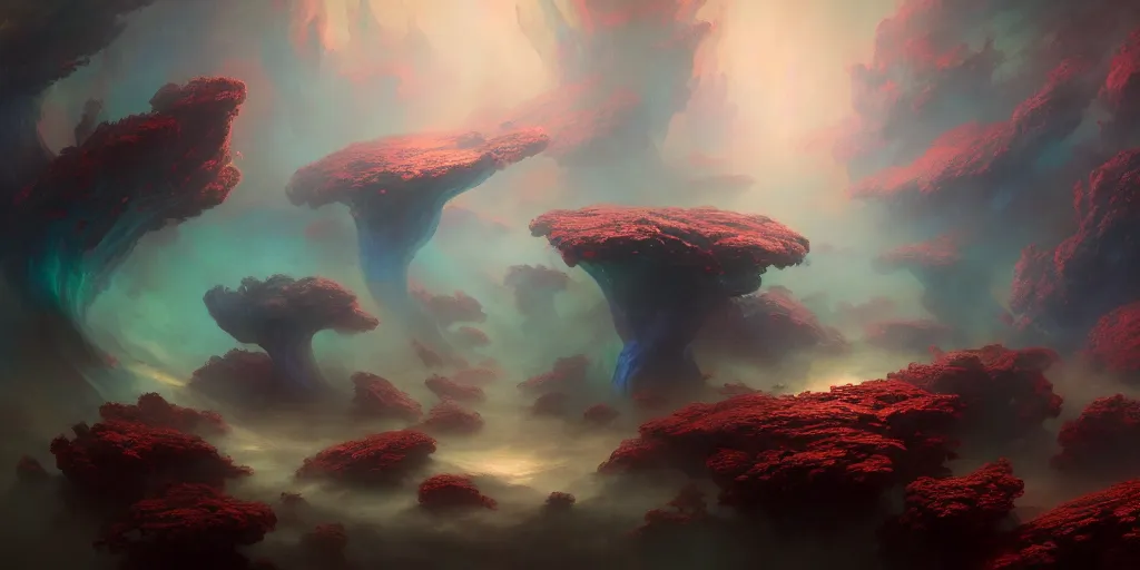 Prompt: two stars are collapsing into each other causing everything else around them to distort in a psychedelic mushroom way, extremely detailed digital painting, in the style of fenghua zhong and ruan jia and jeremy lipking and peter mohrbacher, mystical colors, rim light, beautiful lighting, 8 k, stunning scene, raytracing, octane, trending on artstation