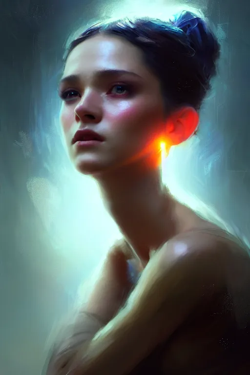 Image similar to cinematic shot of an epic portrait of a fairy dressed in military clothes, shiny skin, beautiful eyes, beautiful, small details, night setting, realistic poster with volumetric light from craig mallism, artgerm, jeremy lipkin and michael garmash, unreal engine, radiant light, detailed and complex environment, digital art, trends at art station, a masterpiece