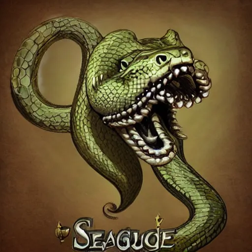 Image similar to torquoise fantasy fanged medusa, medusa head, snake heads, medusa head, snake heads, medusa head, snake tongue, snake tongue, snake eyes, hair made of snake eyes, fantasy game art, fantasy rpg, league of legends