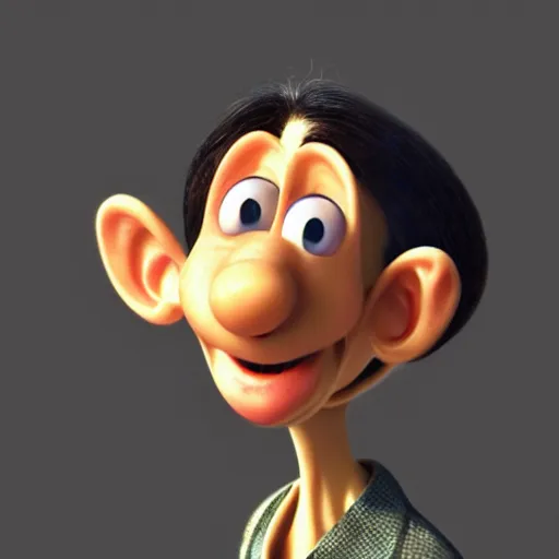 Image similar to Alfredo Linguini from Ratatouille realistic