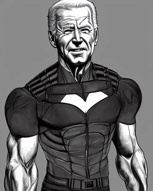 Prompt: full body portrait of joe biden as wolverine superhero, concept art, detailed, intricate, coherent, face!!, trending on artstation