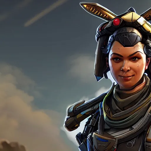 Prompt: Valkyrie, apex legends