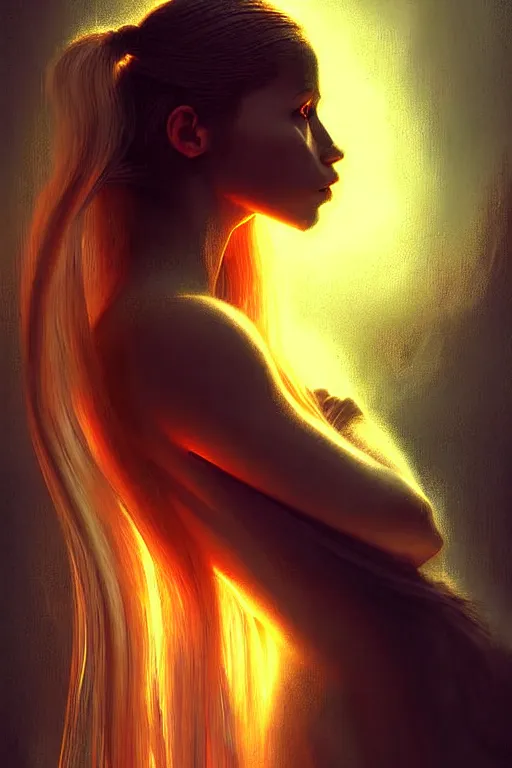 Prompt: epic professional digital art, girl with long hair, atmospheric lighting, painted, complex, detailed, sinister background, magdalena pagowska, epic, stunning, gorgeous, very wow, cinematic, masterpiece.