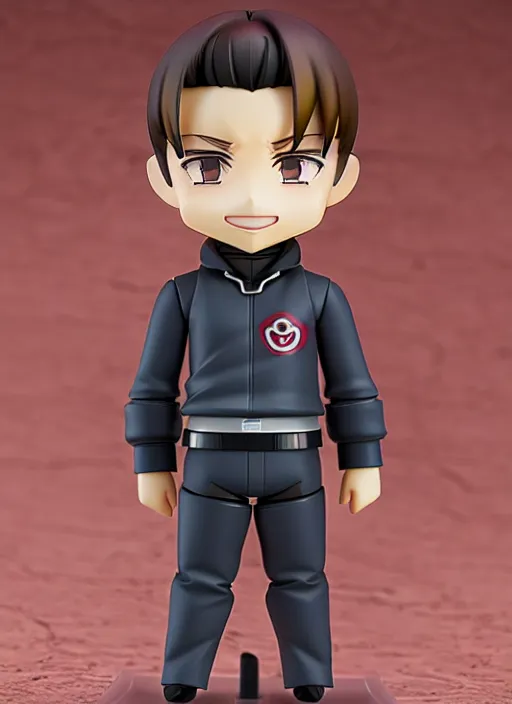 Prompt: a anime nendoroid of elon musk, car tesla 3, figurine, product photo, osamu tezuka, macoto takahashi, chibi, q posket, 8 k realistic, 3 d, cryengine, exquisite, two hands, smile, focus, symmetrical face, artstation, frostbite 3 engine