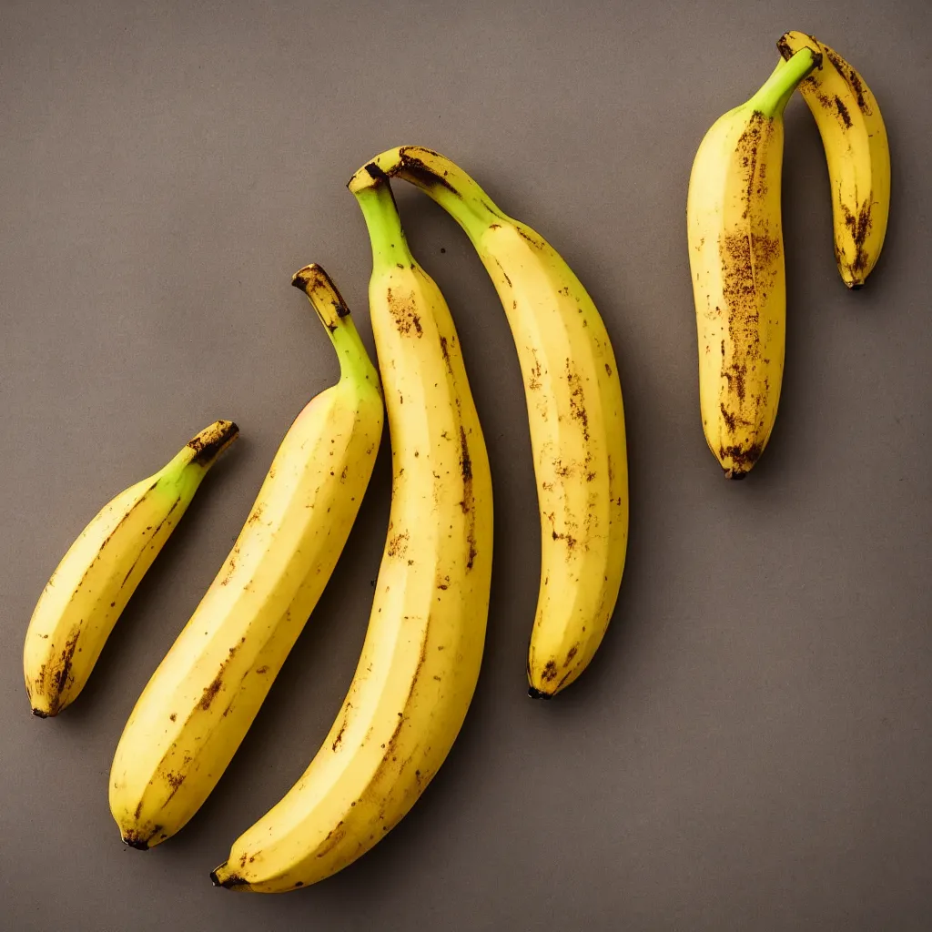 Image similar to banana in the shape of corncob, closeup, hyper real, food photography, high quality