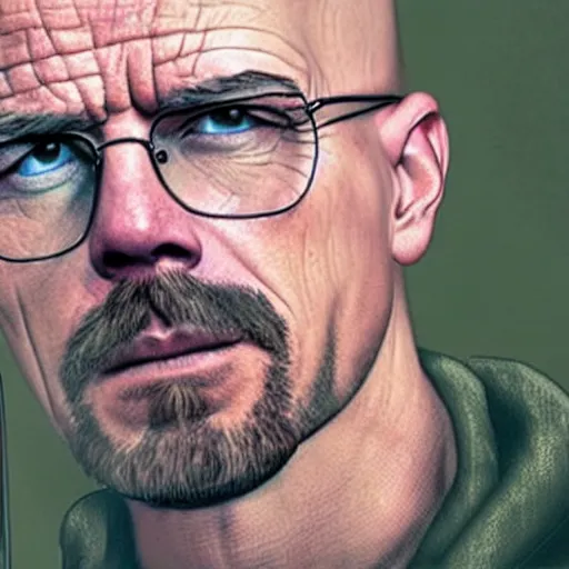 Image similar to jesse from breaking bad in the vietnam war, 4 k, hyper realistic