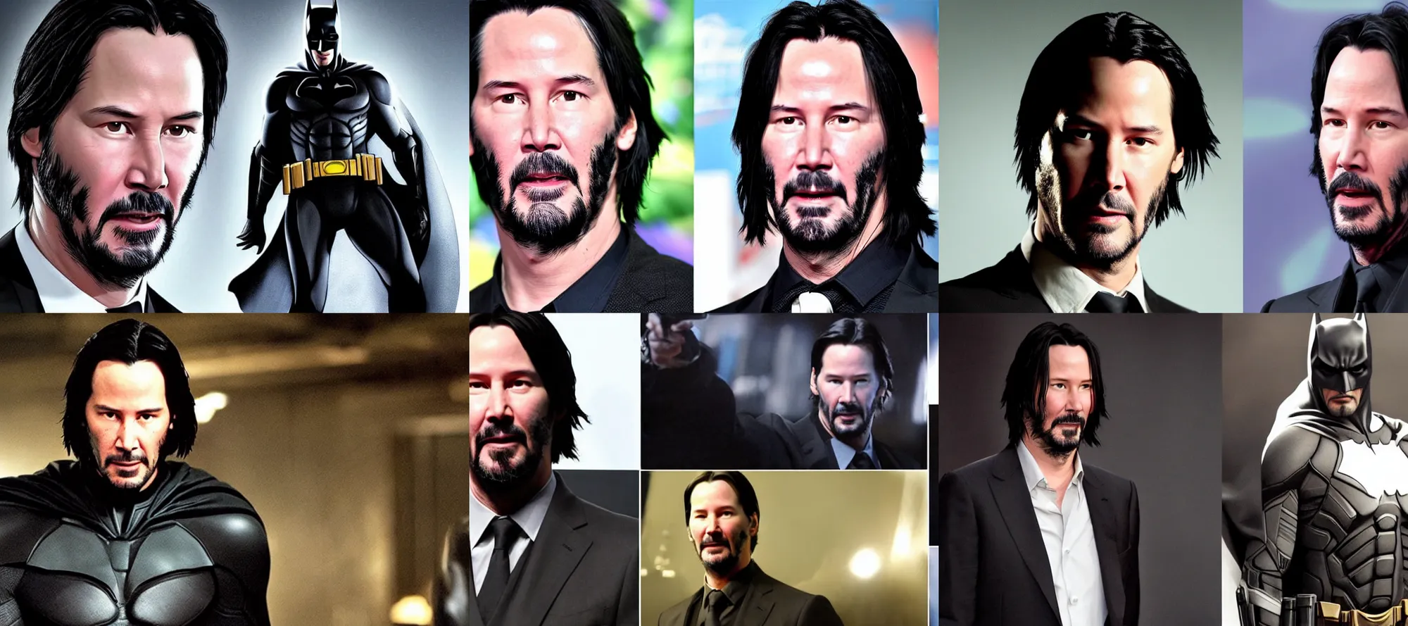 Prompt: keanu reeves as batman