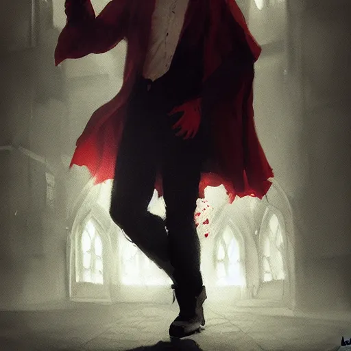 Image similar to a vampire with a dunce cap painting a picture, morningstar, ultra high detailed, oil painting, greg rutkowski, charlie bowater, yuumei, yanjun cheng, unreal 5, daz, hyperrealistic, octane render, rpg portrait, dynamic lighting