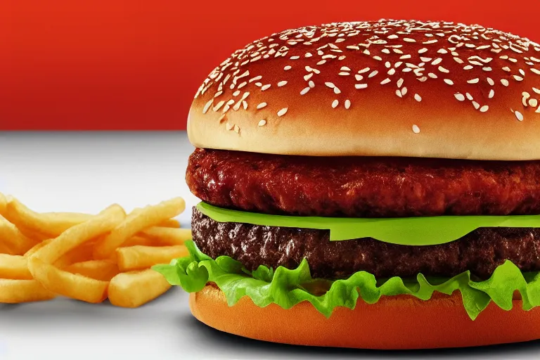 Image similar to The new mcdonalds tooth burger