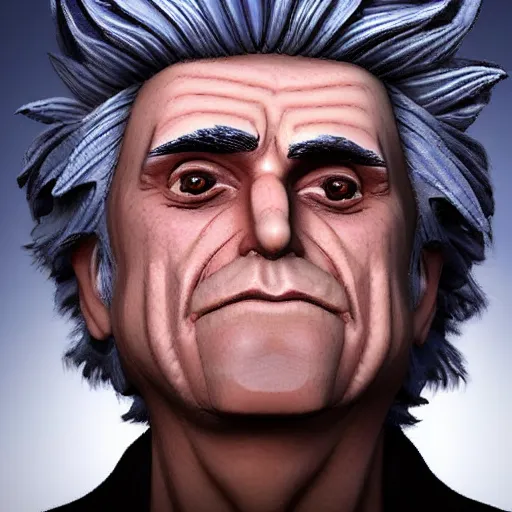 Image similar to Rick Sanchez as a real person 4k detailed super realistic