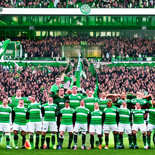 Image similar to celtic football club