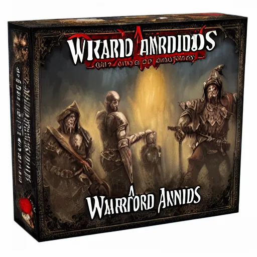 Prompt: a game like among us with warlords and skelets