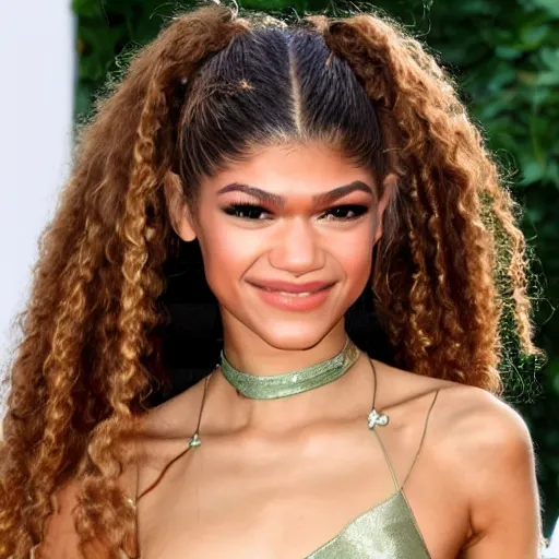 Prompt: zendaya as an avocado