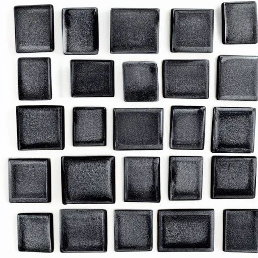 Prompt: filled square of the blackest black ink by karl gerstner, solid color, full frame, 8 k, no border