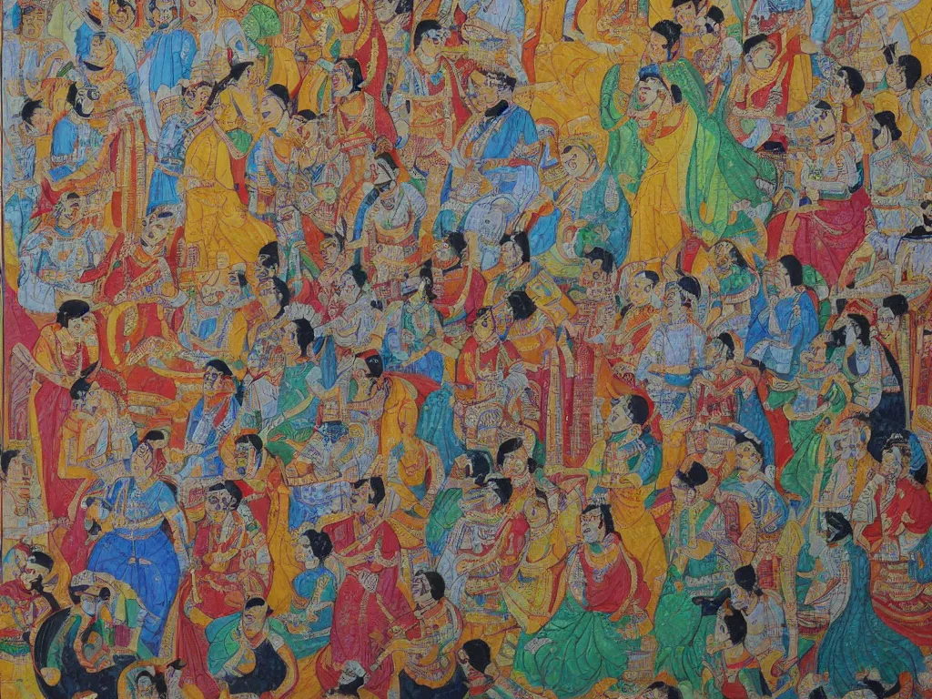 Image similar to Chittara painting