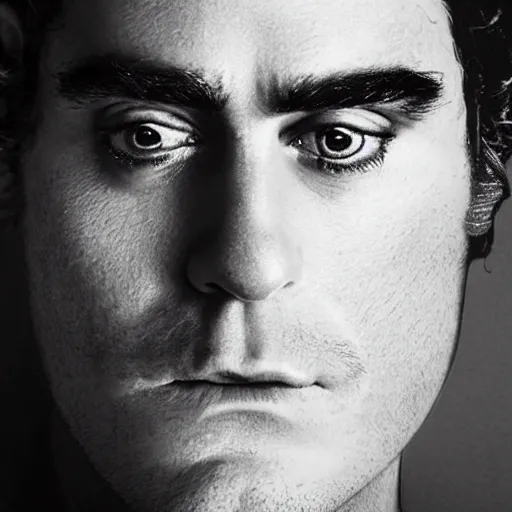 Prompt: detailed conceptual photorealistic portrait a son from lady gaga and joaquin phoenix