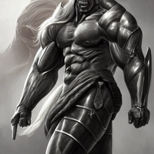 Image similar to a herculean anthropomorphized horse with a magnificently muscular physique wearing a tight leather armor while protecting a facility, long white mane, equine, anthro art, furaffinity, highly detailed, digital painting, artstation, sharp focus, concept art, illustration, art by artgerm, greg rutkowski, wlop