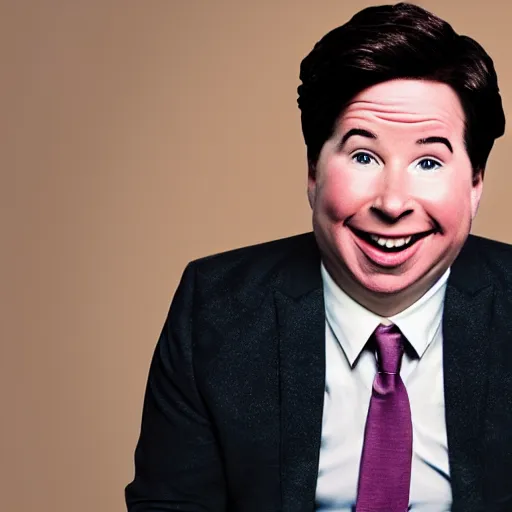 Image similar to michael mcintyre as a muppet