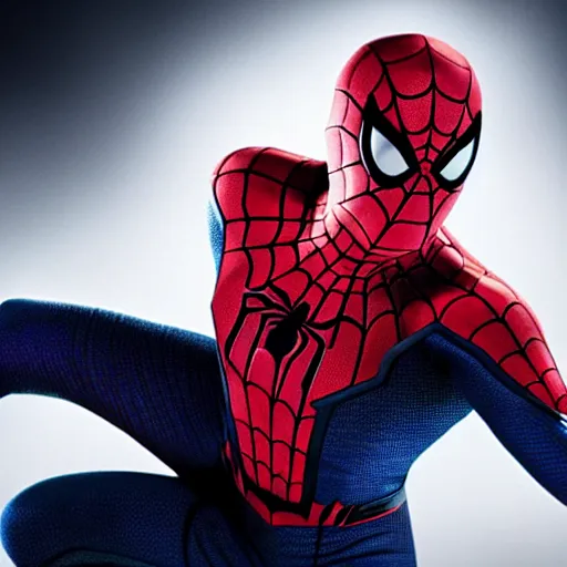 Image similar to Spider-Man and Ghost-Spider ready pose, Marvel Cinematic Universe, live action