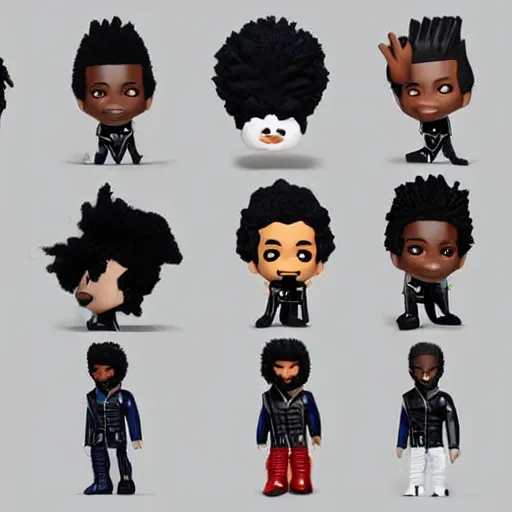 Image similar to single michael jackson, michael jackson, black panther, michael jackson, michael jackson, michael jackson, michael jackson, michael jackson, ( ( ( mickey mouse ) ) ), nendroid, stephen bliss style